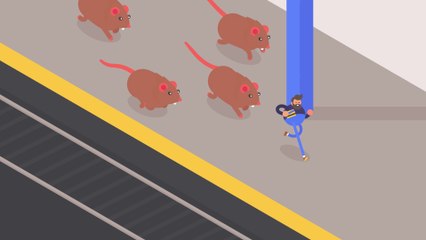 Il crée un GIF animé par jour sur 30 jours pendant son séjour à New York Gifathon