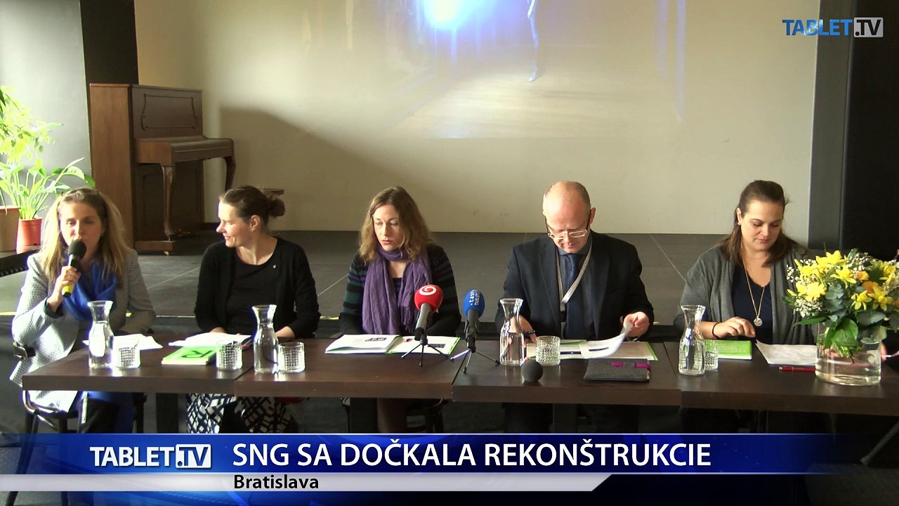 Začatie rekonštrukcie je pre SNG veľmi pozitívna správa
