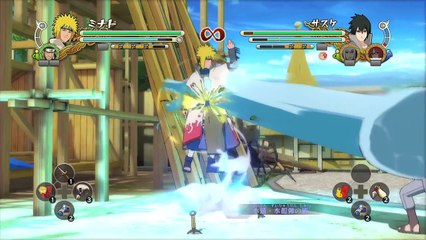 Naruto Shippuden Ultimate Ninja Storm 3 - X360 / PS3 - Ring out and Arena Interactions