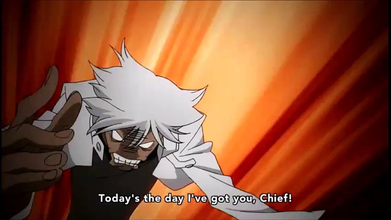 Kekkai Sensen funny scene 1 epi 2
