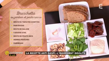 La recette : bruschettas au pesto rosso et tomates confites