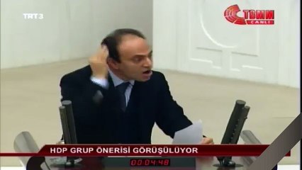 Meclis'te kürüsye çıkan Osman Baydemir ağladı