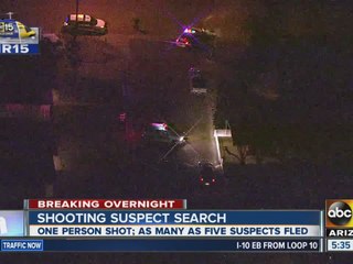 One person injured in Phoenix drive-by shooting