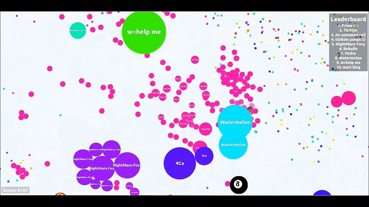 How to Troll Teams - Agar.io
