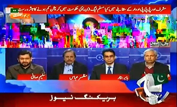 Pakistan ki economy tu khari hi corruption per hai - Hassan Nisar bashing views on transparency international report