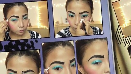 POP ART Comics Make Up Halloween 2013