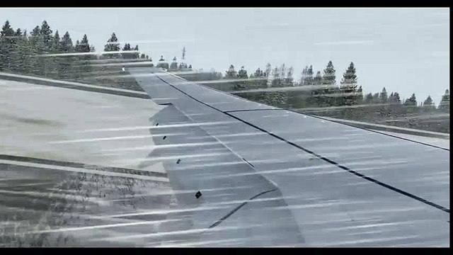 [FSX] B737-800 Crosswind Landing @Bergen Flesland - Norway Crosswind Landing