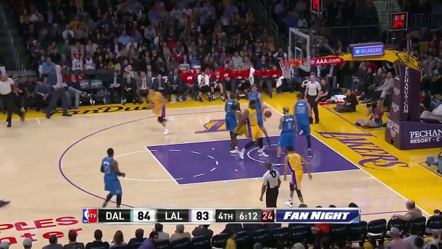 Dallas Mavericks vs LA Lakers Highlights - January 26, 2016 - 2016 NBA Season