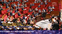 A l'Assemblée, standing ovation de la gauche pour Christiane Taubira