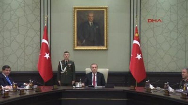 Yılın İlk Mgk Toplantısı Cumhurbaşkanlığı Sarayı'nda Başladı