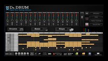 Dr Drum. Audio mixing software