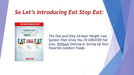 EAT STOP EAT + 2 bonus for free