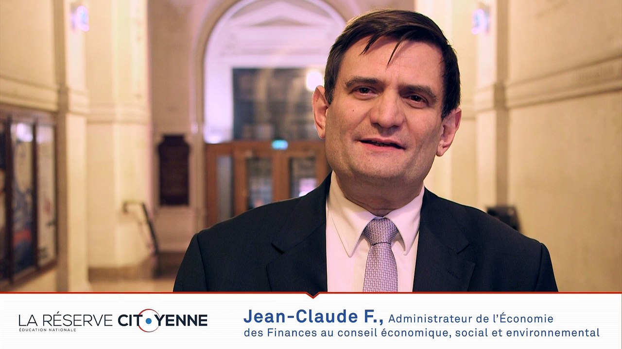 Réserve citoyenne : Jean-Claude F., administrateur de l'économie des finances au conseil économique, social et environnemental, réserviste dans l'académie de Paris