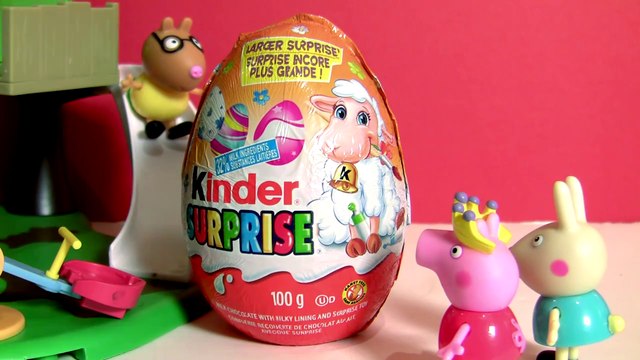 Peppa Pig & R playing in the Park on Giant Egg SurprisePlay doh Peppa Pig Toys Alphabet Peppa Pig English Episode Toy Surprise Egg - - isney Princess Surprise Eggs Frozen Peppa Pig Play Doh cars Pets Palace & kinder Surprise Eggs Frozen Play Doh Peppa Pi
