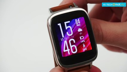 ASUS Zenwatch - обзор очень стильных часов