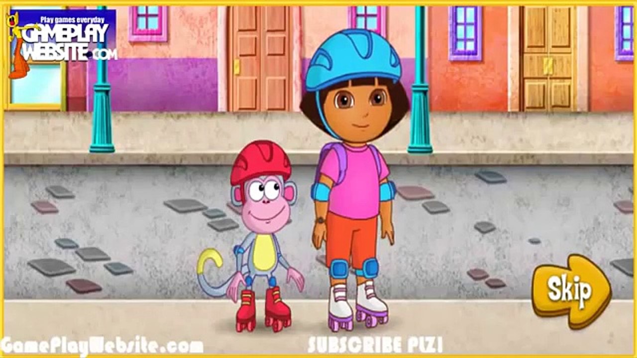 Dora The Explorer: Dora\'s Great Roller Skate Adventure Game - Dora Games