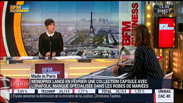 Made in Paris de Monoprix, enseigne de grande distribution française - 27/01