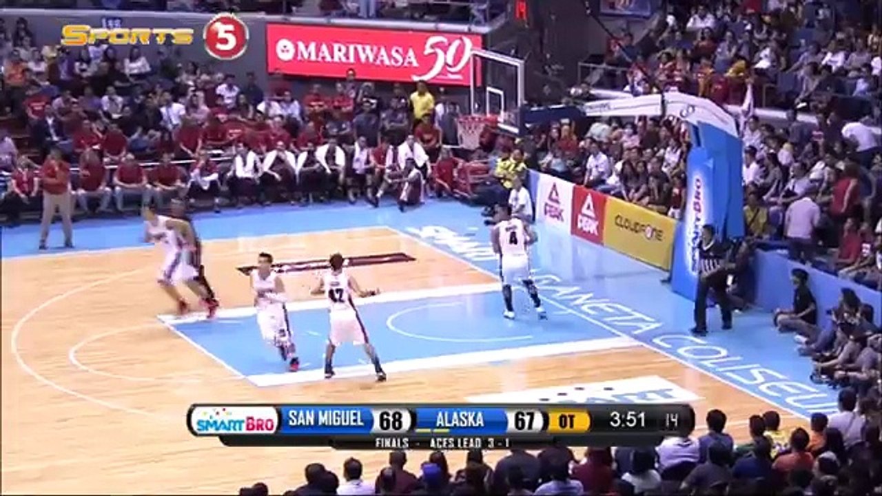 SAN MIGUEL VS. ALASKA - OVERTIME PBA Finals Game 5 - HD  other quarter at description - January 27 2016 Philippine Cup 2015-2016