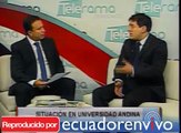 Andrés Arauz: “Cualquier acción del rector Montaño no tendría validez ante el Estado ecuatoriano”