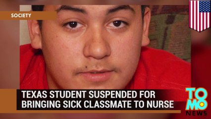 Heroic student suspended for carrying classmate to the nurse during asthma attack - TomoNe