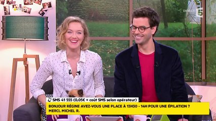 Quand un téléspectateur confond le numéro SMS de La Quotidienne avec celui....de son esthéticienne