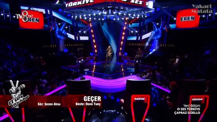 Eren Özdemir - Geçer   O Ses Türkiye Çapraz Düello
