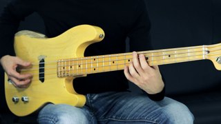 Solo Bass Blues - Fender Precision Dusty Hill Custom Shop