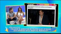 ESPECTACULOS 27-01-2016 : Alex Otiniano murió esta mañana por insuficiencia renal