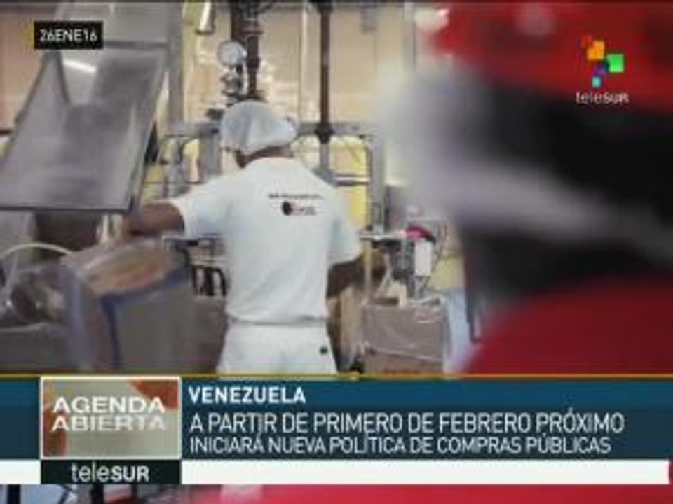 Estado venezolano impulsa el consumo interno