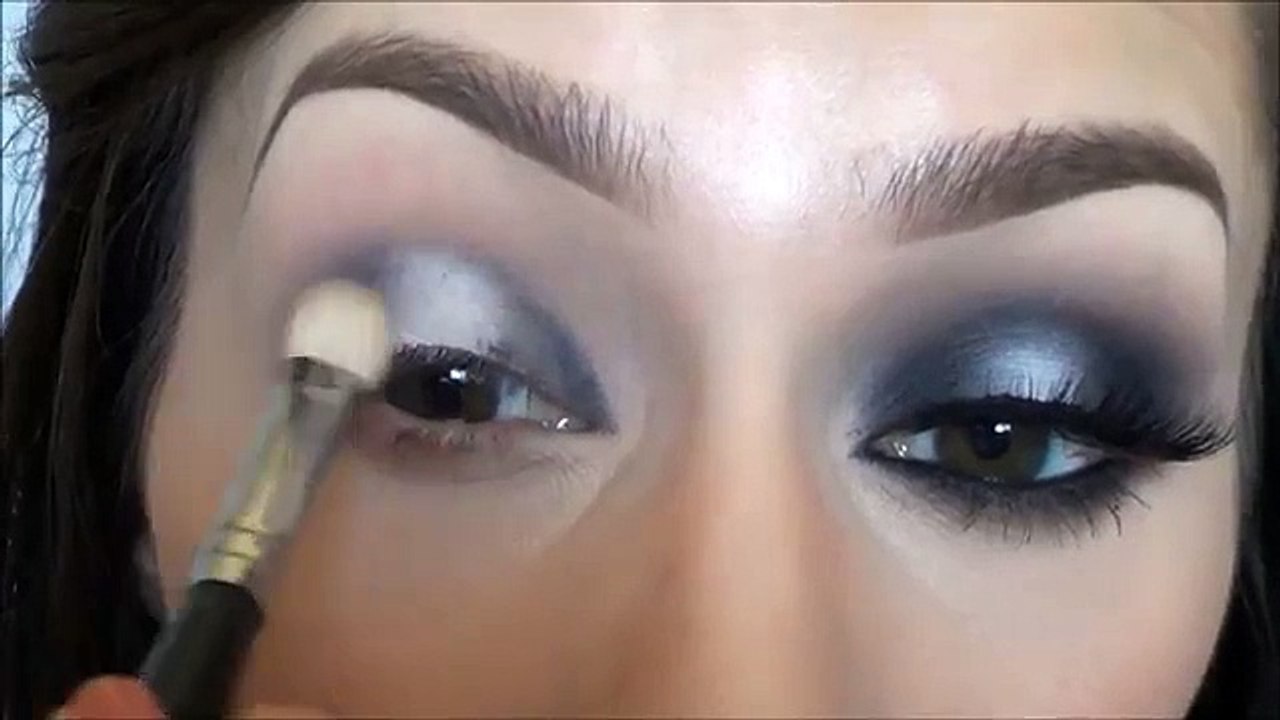 Matte Black and White Makeup Tutorial