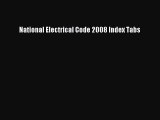 National Electrical Code 2008 Index Tabs  Free Books
