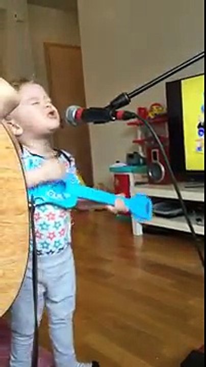 Quand un enfant se donne à fond pour faire ce qu'il aime le plus le résultat ne peut être que génial