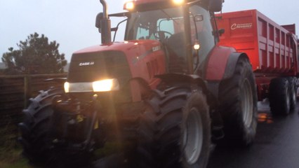 Les agriculteurs chez Le Drian