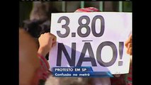 MPL volta às ruas para protestar contra o aumento das tarifas em São Paulo