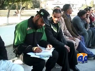 Guards of schools and colleges being trained by police trainers