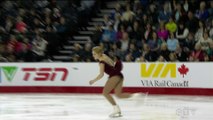 Alaine Chartrand- FS - 2016 Canadian figure Skating Championships