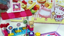 Hello Kitty Bumper Cars Mega Bloks Play Set Autitos Chocadores Coches de Choque Amusement Park Toys