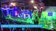 Guayaquil es mi destino en Navidad con el desfile de luces led