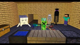 Monster School: Cooking Minecraft Animation
