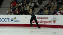 Patrick Chan - FS kiss and cry - 2016 Canadian figure Skating Championships