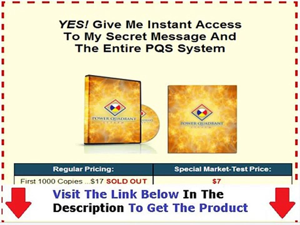 Power Quadrant System Shocking Review Bonus + Discount