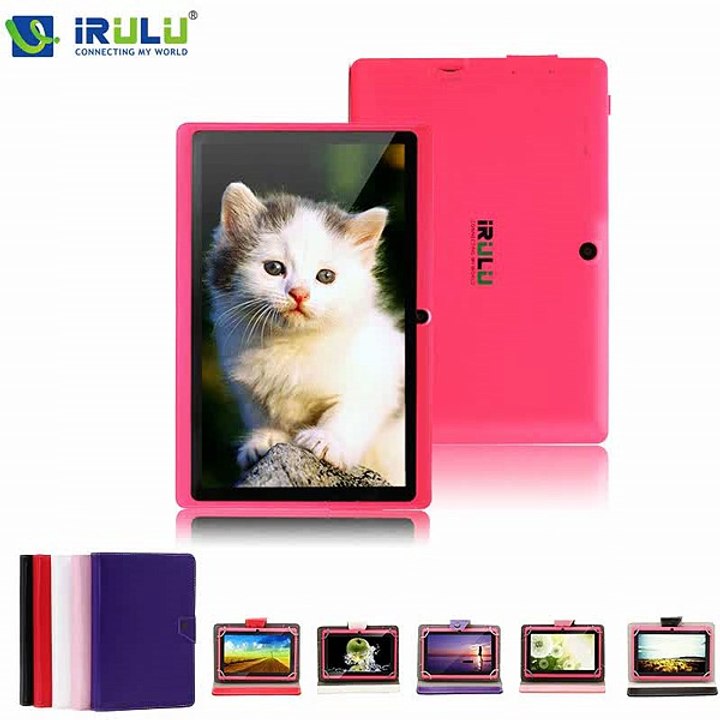 iRULU eXpro 7 Tablet PC 1024*600 HD Google APP Play Quad Core 8GB ROM Android 4.4 Tablet Dual Cam WIFI Highest Version Keyboard-in Tablet PCs from Computer