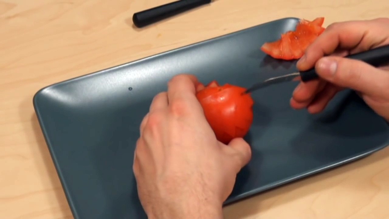 019. Darmowy kurs carvingu koszyk z pomidora _ Free carving course tomato basket