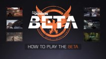 TOM CLANCY'S THE DIVISION | How to play the BETA Dev Tips (2016)