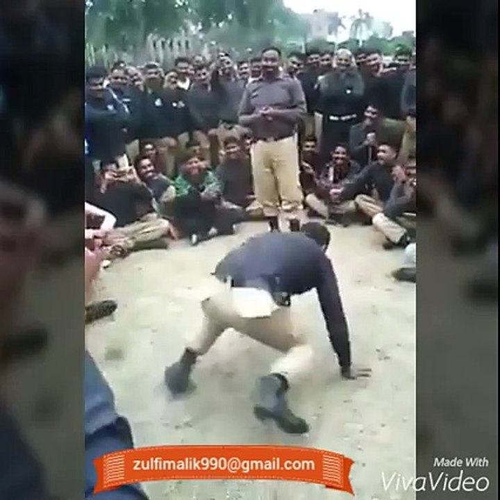 Punjab Police enjoying NAGAN DANCE