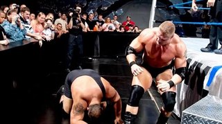 WWE Monday Night RAW 25/01/2016 Brock Lesnar Destroy Big Show