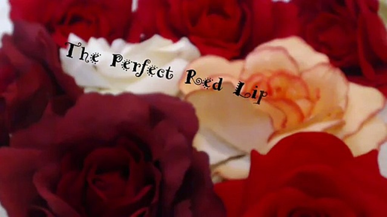 how to use red lipstick make beauty of your lips The Perfect Red Lips tutorial - beauty tips for girls