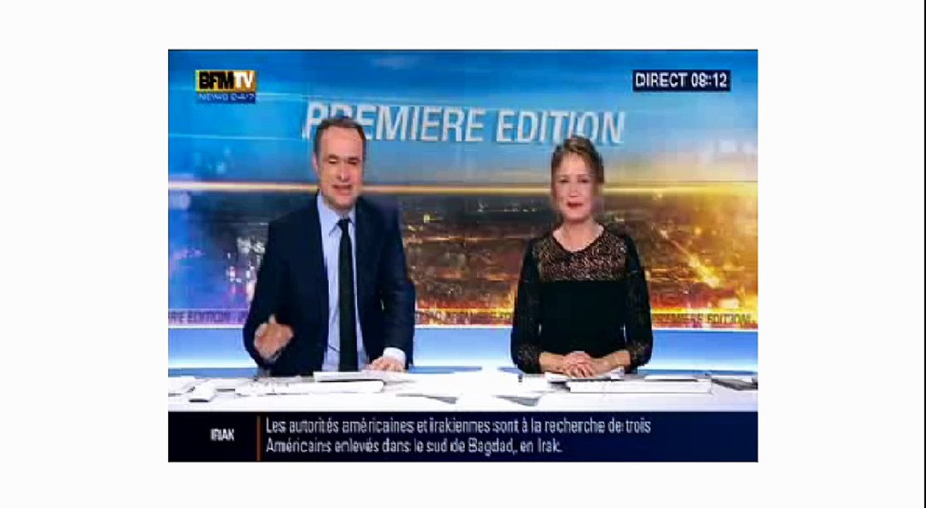 BFM TV Première édition - 18/01/2016