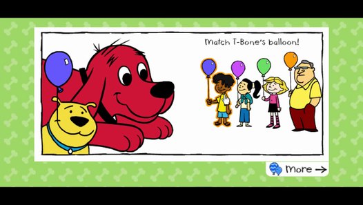 Clifford The Big Red Dog Clifford Kisses Cartoon Animation PBS Kids ...