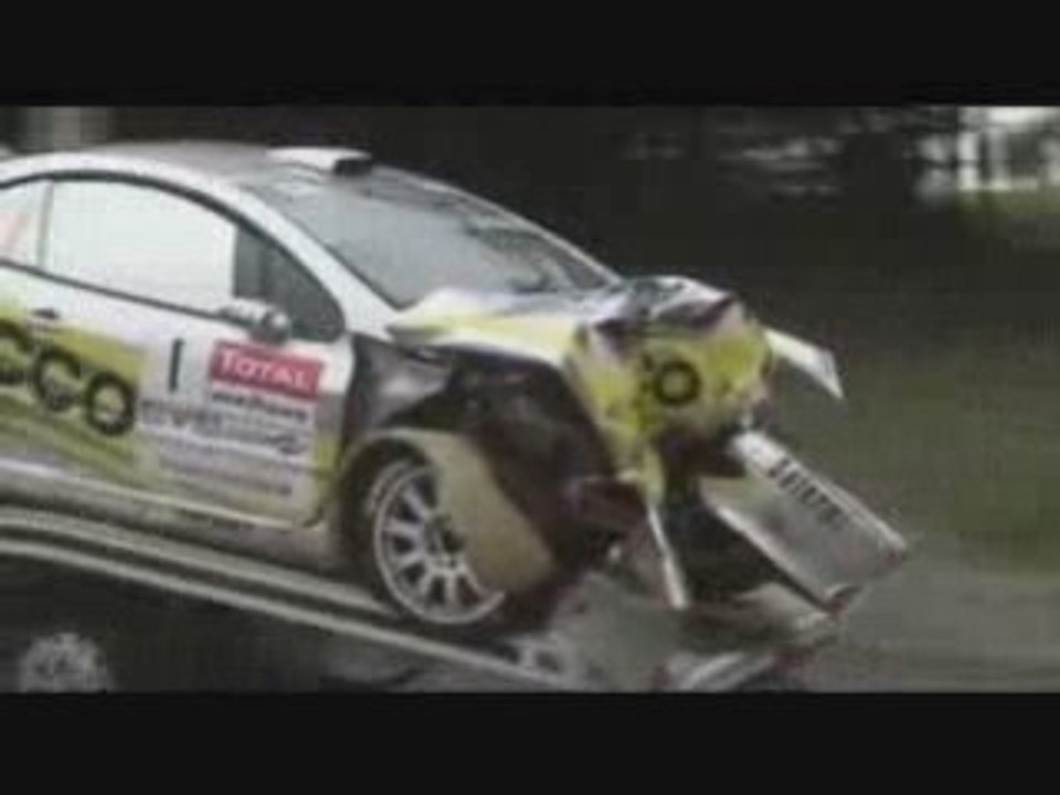 Rallye du Rouergue 2006 accident de Voullioz
